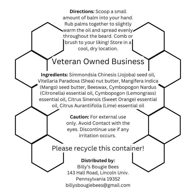 Citron Buzz Beard Balm