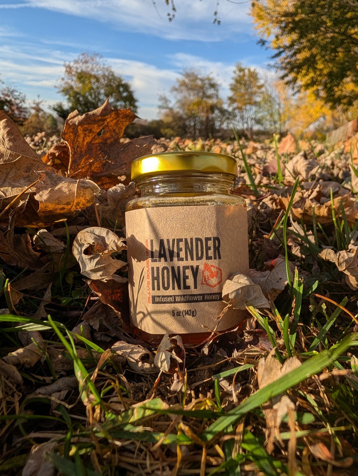 Lavender Infused Honey (Small Batch) 5oz