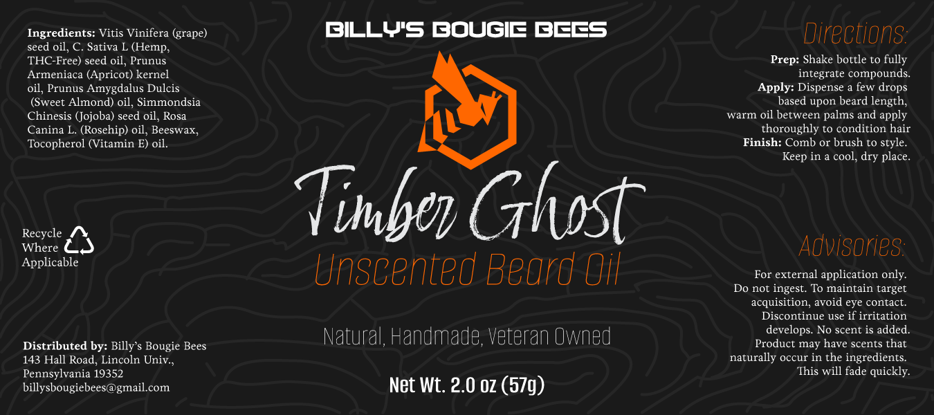 Timber Ghost Beard Oil