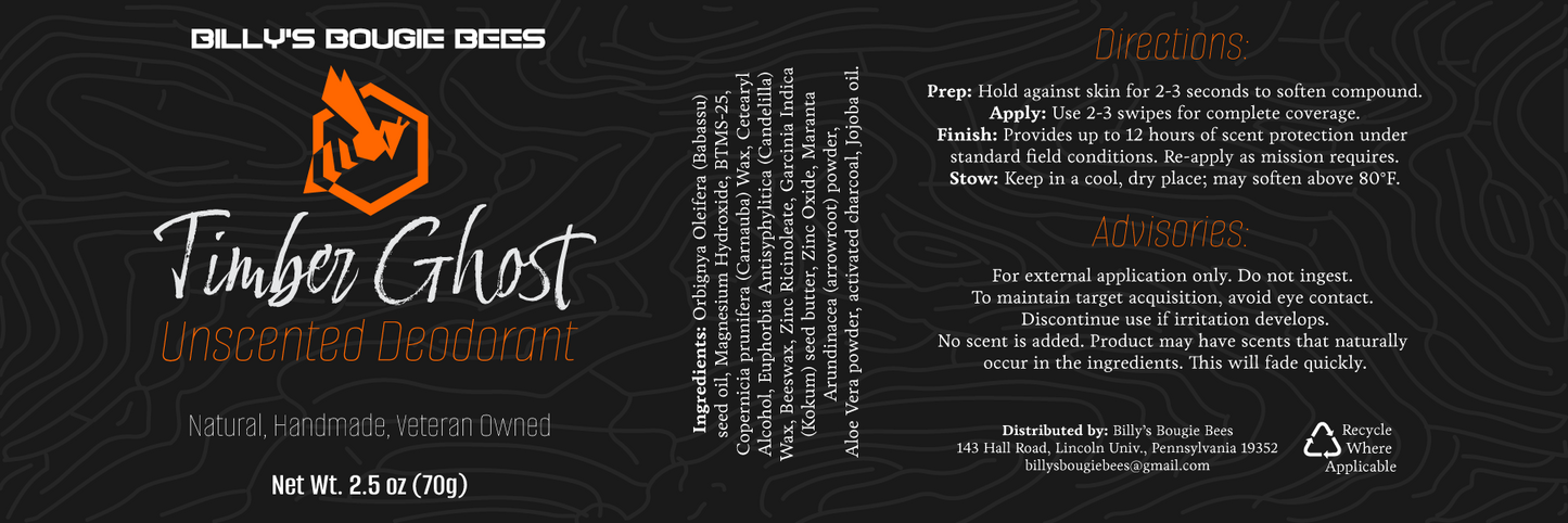 Timber Ghost Deodorant