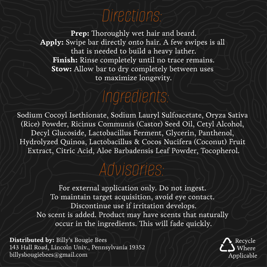 Timber Ghost Shampoo Bar