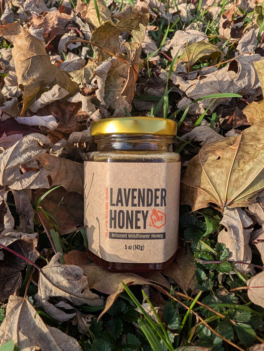 Lavender Infused Honey (Small Batch) 5oz