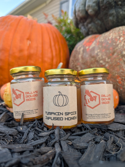 Pumpkin Spice Honey (Small Batch, Limited Quantity) 5oz